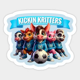 Kickin Kritters Soccer - Ryan Sticker